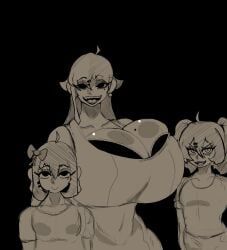 amy_(succ2), succ2, 1girls, 2boys, big_breasts