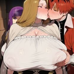 fern_(sousou_no_frieren), methode_(sousou_no_frieren), stark_(sousou_no_frieren), frieren_beyond_journey's_end, sousou_no_frieren