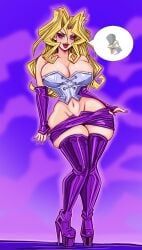 mai_valentine, nightmare_penguin, yu-gi-oh!, yu-gi-oh!_duel_monsters, theartofmathew
