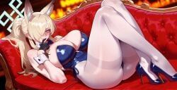 kanna_(blue_archive), blue_archive, arzagod, 1girls, animal_ear_fluff