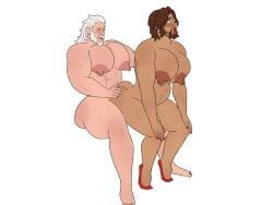 cole_cassidy, reinhardt, kittyx3meow, bara, belly_bulge