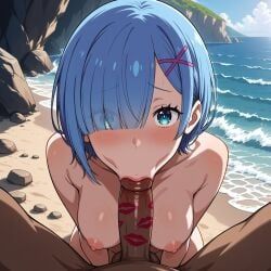 rem_(re:zero), re:zero, re:zero_kara_hajimeru_isekai_seikatsu, morikoi, 1boy