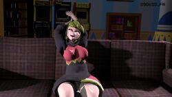 melony_melone, smg4, covered_in_cum, cum_in_hair, cum_on_face