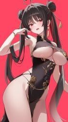 moran_(king_of_flowers)_(nikke), moran_(nikke), goddess_of_victory:_nikke, nannung, 1girls