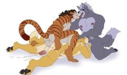 fox_mccloud, wolf_o'donnell, nintendo, star_fox, soradezwolfox