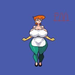 dexter's_mom, cartoon_network, dexter's_laboratory, artist_request, big_breasts