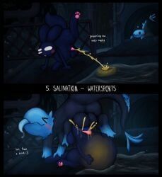 blue_lizard_(rain_world), lizard_(rain_world), slugcat, watcher_(rain_world), rain_world