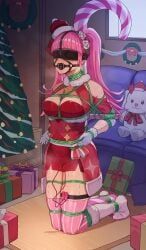 hilda_valentine_goneril, hilda_valentine_goneril_(winter), christmas, fire_emblem, fire_emblem:_three_houses