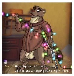 christmas, holidays, garo_(artist), anthro, balls