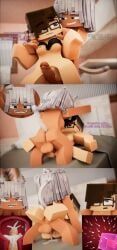 flutch_(fluxil), minecraft, fluxil, 1futa, 1girls
