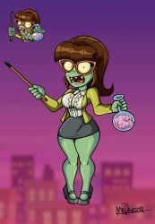 zombie_(pvz), zombology_teacher_(pvz), plants_vs_zombies, plants_vs_zombies:_heroes, mrdrezq