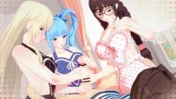 aijou_rentarou, dei_matsuri, futate_eru, iin_chiyo, kimi_no_koto_ga_dai_dai_dai_dai_daisuki_na_100-nin_no_kanojo