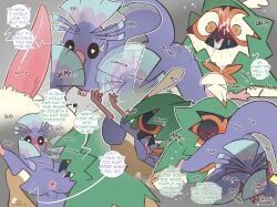 decidueye, generation_7_pokemon, louis_(decidueye), oricorio, pokemon_(species)