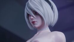 yorha_2b, yorha_a2, nier:_automata, nier_(series), platinum_games