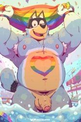 bandit_heeler, bluey_(series), patreon, digitslayer, ambiguous_gender