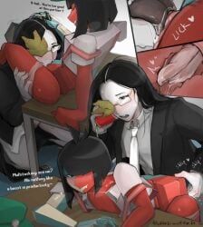 coral_glasses, ena, ena_(dream_bbq), dream_bbq, ena_(series)