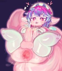 mythology, hikku, anal_prolapse, anthro, anus