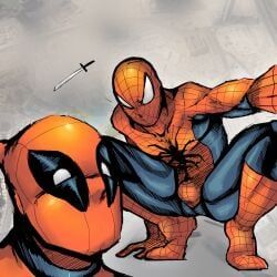 deadpool, peter_parker, spider-man, wade_wilson, deadpool_(series)