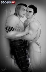 james_vega, kaidan_alenko, mass_effect, mass_effect_3, 2boys