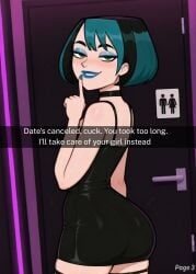 gwen_(tdi), cartoon_network, snapchat, total_drama_island, popalina