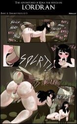 kina_the_witch, dark_souls, gruulguy, 1girls, all_three_filled