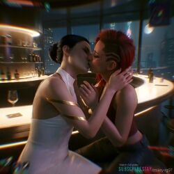 hanako_arasaka, valerie_(cyberpunk_2077), cd_projekt_red, cyberpunk_2077, mikey-rg97