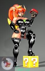 bowsette, red_bowsette, mario_(series), nintendo, gamer126i