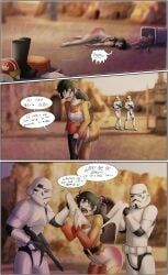 imperial_officer_(star_wars), stormtrooper, star_wars, granny_panties, red_ass