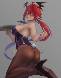 original_character, original, hunyan, 1girls, ass