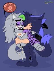 fan_character, johnny_the_hedgewolf, roxanne_wolf_(fnaf), sonic_oc, five_nights_at_freddy's