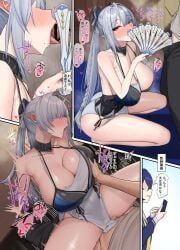 belle_(brilliance_of_stars)_(zenless_zone_zero), belle_(zenless_zone_zero), velina_airgid, velina_airgid_(shade_of_leisure), zenless_zone_zero