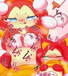 cocotama, himitsu_no_cocotama, badwingm, animal_genitalia, animal_penis