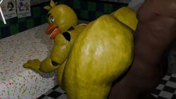 chica_(fnaf), five_nights_at_freddy's, fnaf, dubushine34, 1boy