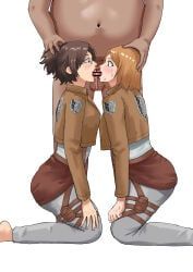 hange_zoe, petra_ral, attack_on_titan, shingeki_no_kyojin, artist_request