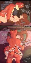 toinkity, abdominal_bulge, ambiguous_penetration, anthro, anthro_penetrating