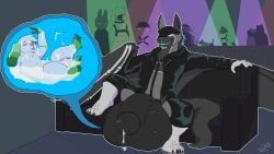 zayth, anteater, anthro, balls, bat
