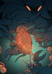the_infection_(hollow_knight), hollow_knight_(franchise), team_cherry, anthro, arthropod