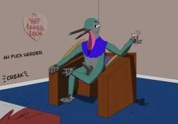 nyar_(character), anthro, apodiform, avian, balls