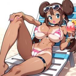 rosa_(pokemon), pokemon, 1girl, 1girls, arm_strap