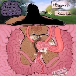 suguru_geto, jujutsu_kaisen, cultteabagging, back_view, big_ass