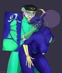 undertail, undertale, undertale_(series), undertale_au, belly_bulge