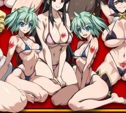 ile_(high_school_dxd), nel_(high_school_dxd), nelile_(high_school_dxd), high_school_dxd, high_school_dxd_hero