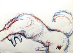anthro, canid, canine, canis, circumcised