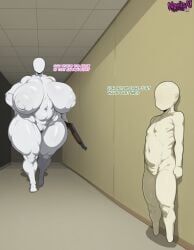 meccha_chameleon, relongiainsfw, 1boy, 1girls, areolae