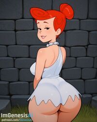 wilma_flintstone, the_flintstones, big_ass, cartoon_character, cartoon_milf