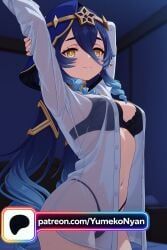 azura_(fire_emblem), layla_(genshin_impact), genshin_impact, hoyoverse, 1girl