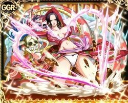boa_hancock, salome_(one_piece), one_piece, 1girls, attack