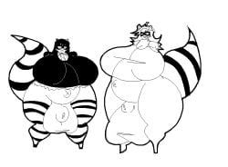 oc, ykujo, 2futas, balls, belly
