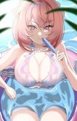 remielle_dan, remielle_dan_(seashade_pas_seul), zenless_zone_zero, 1girl, afloat