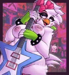 glamrock_chica_(fnaf), five_nights_at_freddy's, five_nights_at_freddy's:_security_breach, scottgames, steel_wool_studios